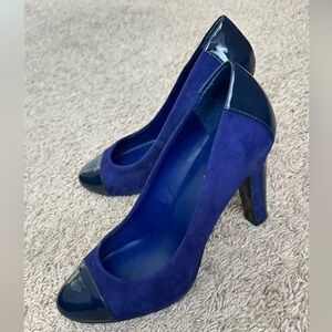 Ralph Laurent suede blue women shoes size 8